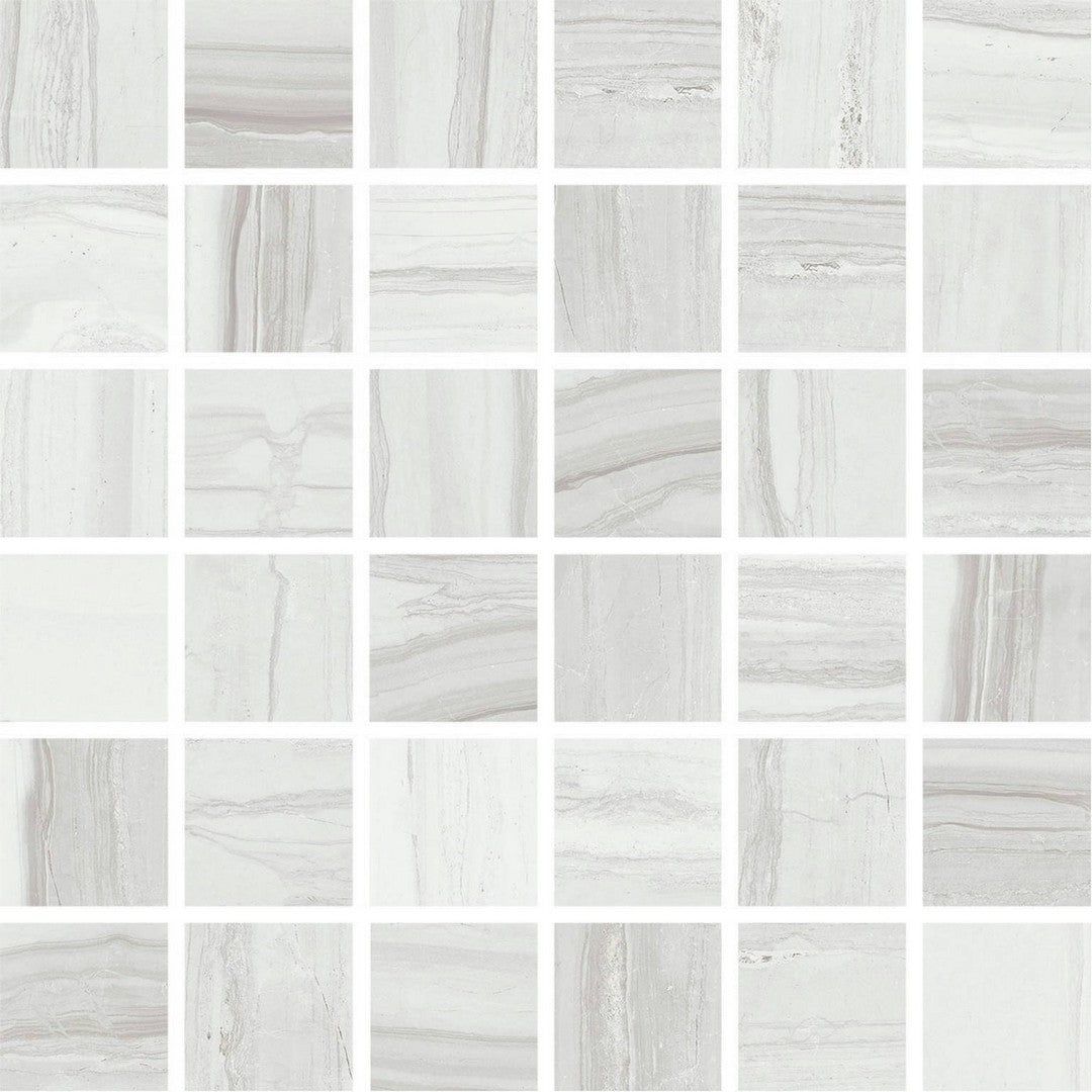 Alfagres 12" x 12" Emilia Matte Ceramic 2" Mesh Mosaic