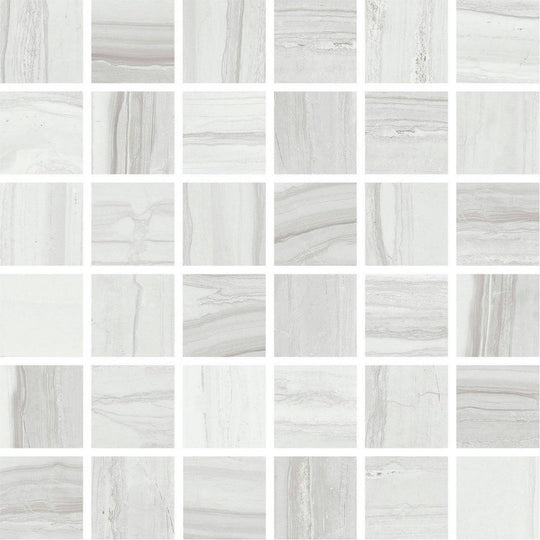 Alfagres 12" x 12" Emilia Matte Ceramic 2" Mesh Mosaic