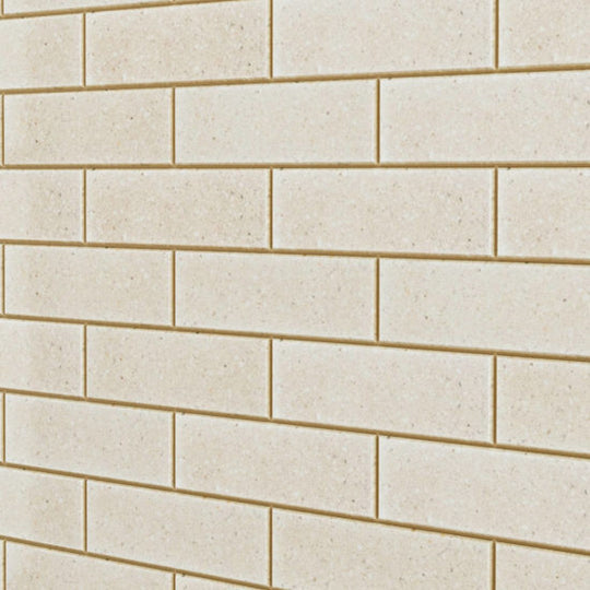 Alfagres-Subway-3.5-x-10.5-Polished-|-Beveled-Terrazzo-Tile-Cotton