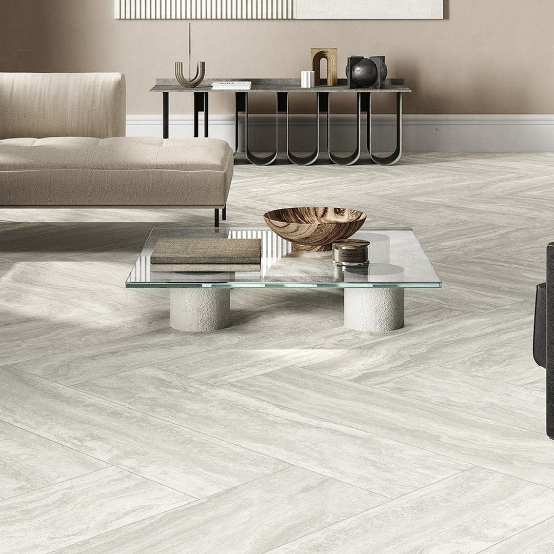 Del-Conca-USA-12-x-48-Navona-Glazed-Rectified-Porcelain-Tile-Bianco