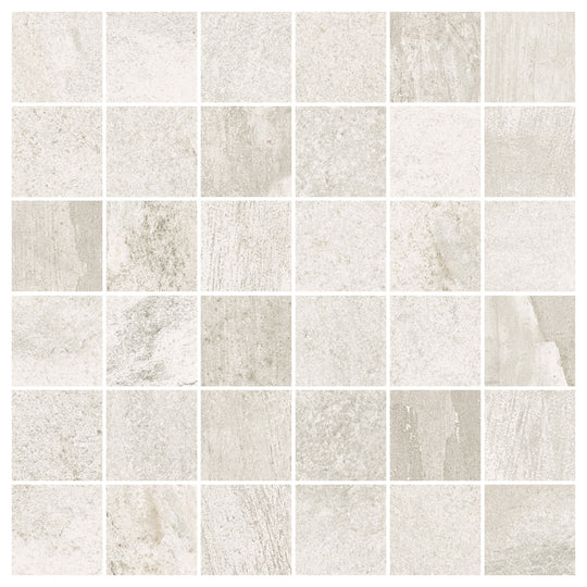 Del Conca USA 12" x 12" Gotham Glazed Porcelain Square Mosaic