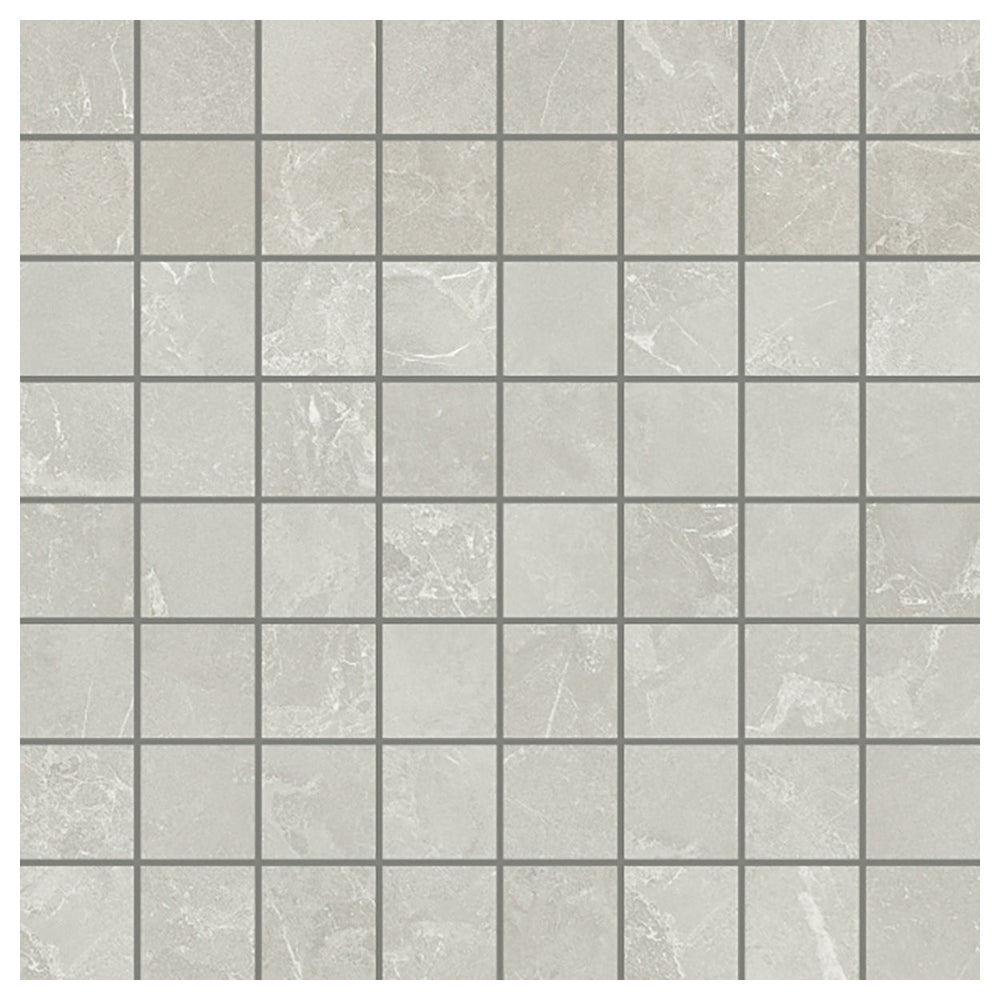 Del Conca USA 12" x 12" Horizon Rectified Porcelain 1.4" Square Mosaic