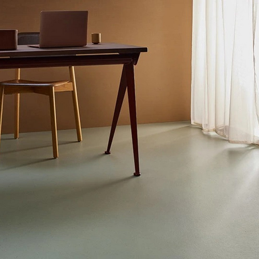 Forbo-Marmoleum-Cocoa-Smooth-Vinyl-Sheet-6.5-x-105-Eucalyptus