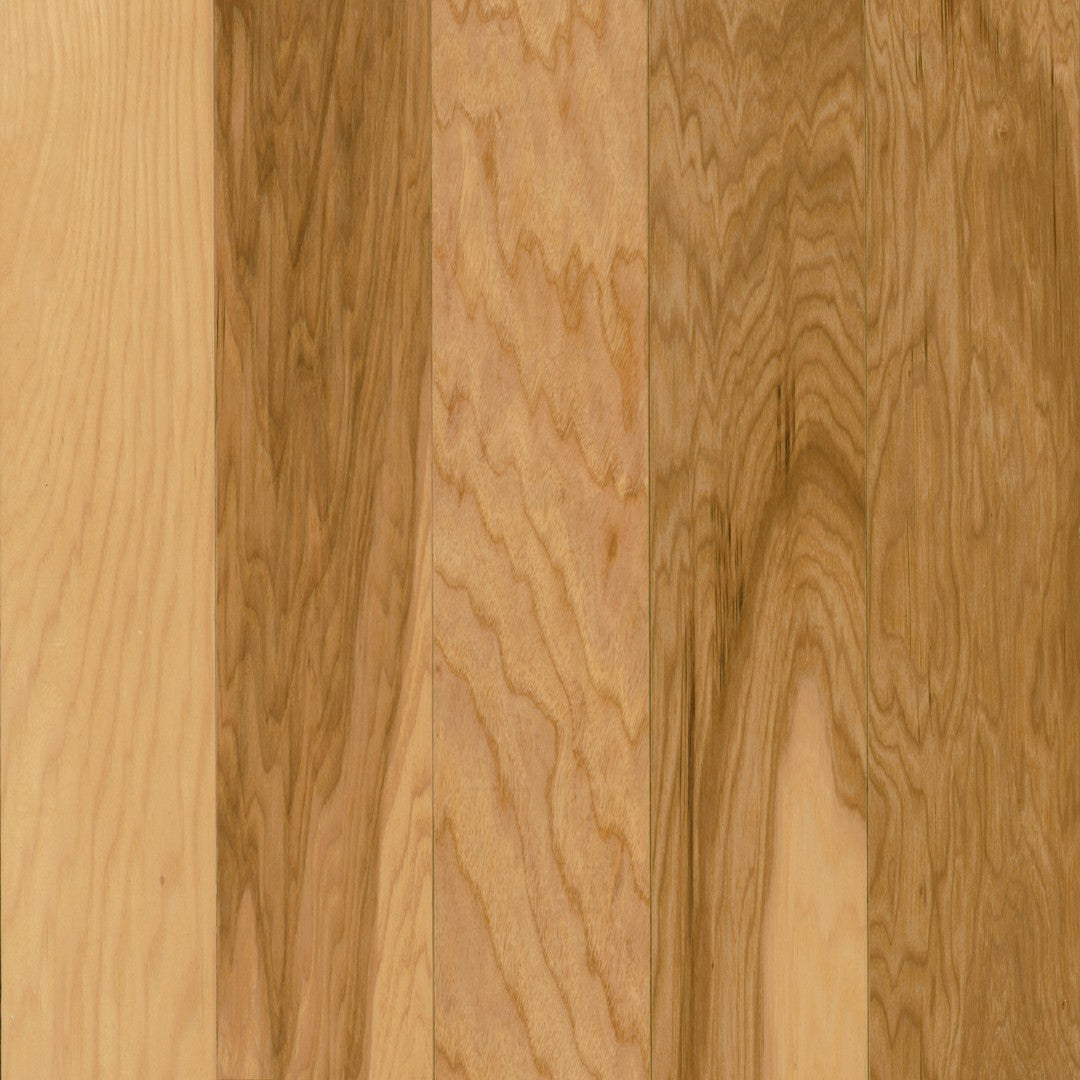 Hartco Prime Harvest 5" Engineered Hickory Hardwood Plank Semi-Gloss