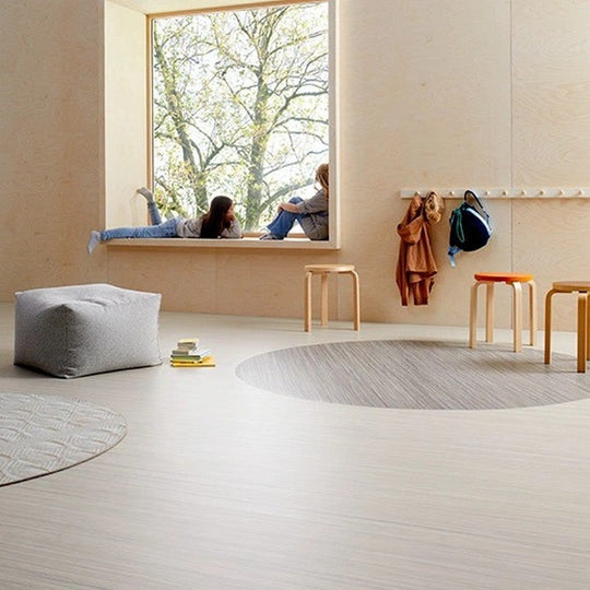 Forbo-Marmoleum-Striato-Smooth-Vinyl-Sheet-6.5-x-105-Urban-Silver