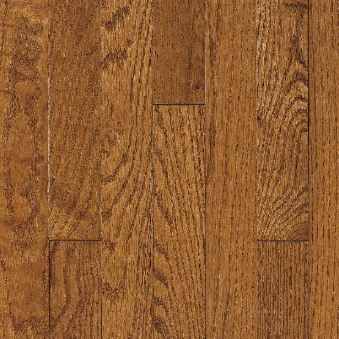 Hartco Ascot 3.25" Solid Oak Hardwood Plank Satin