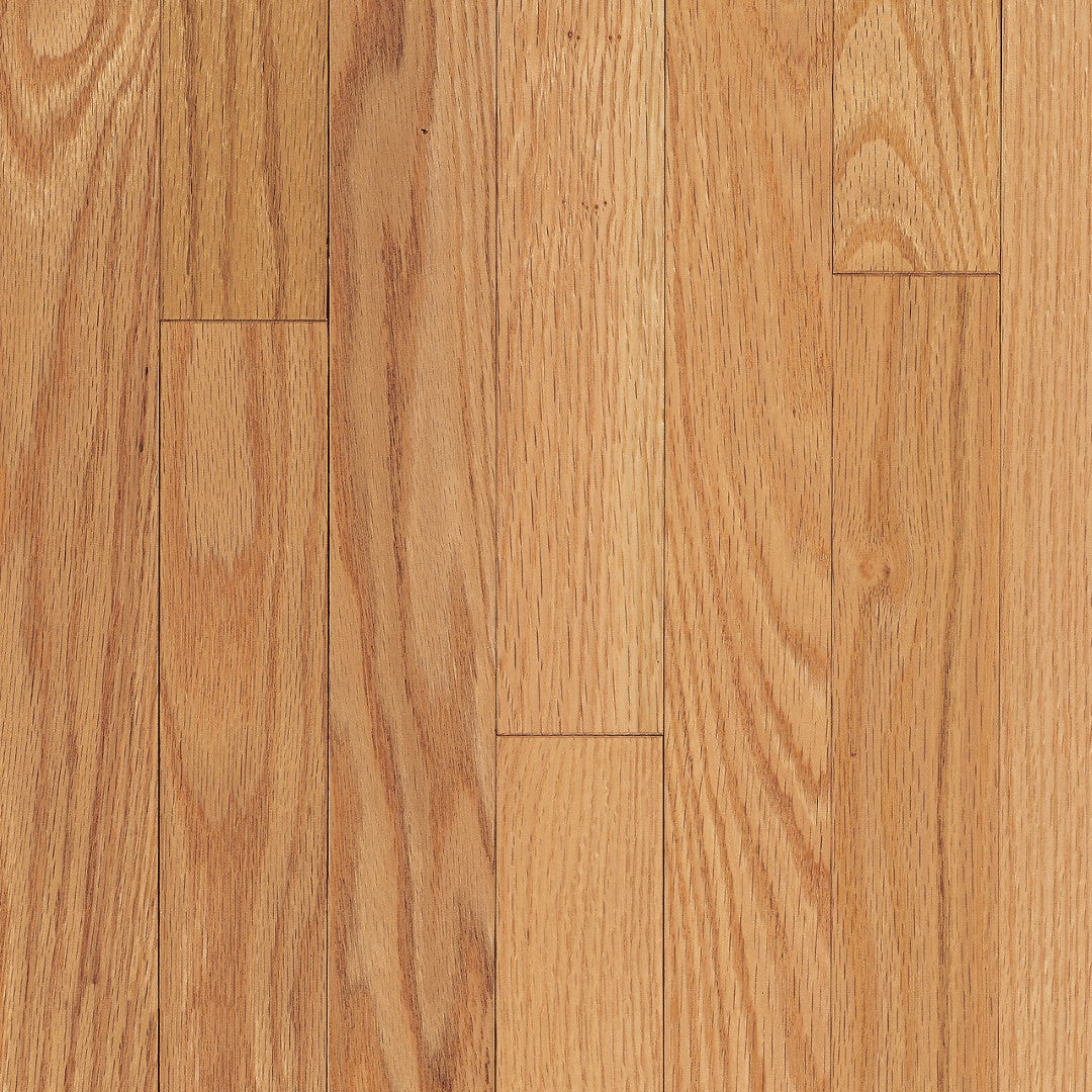 Hartco Ascot 3.25" Solid Oak Hardwood Plank Satin