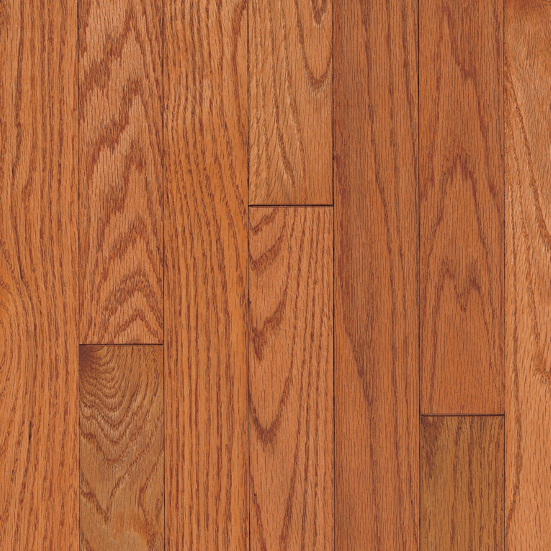 Hartco Ascot 3.25" Solid Oak Hardwood Plank Satin