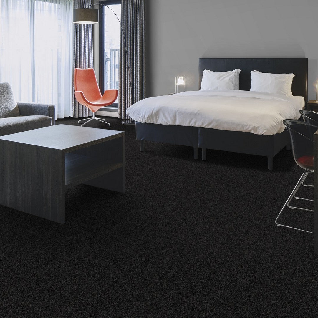 Forbo-Flooring-System-Coral-Brush-19.69-x-19.69-Econyl-&-Polyamide-Square-Tile-Asphalt-Grey