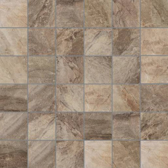 Happy Floors Sonoma 12" x 12" Natural 2" Mosaic