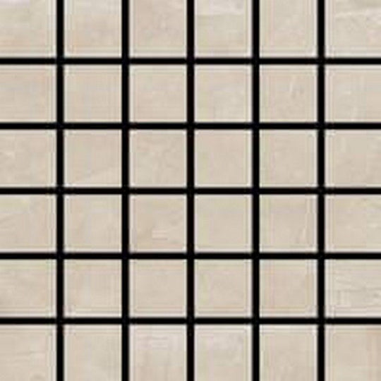 Happy Floors 12" x 12" Valencia Natural Porcelain 2" Mosaic