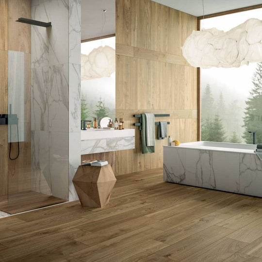 Landmark-Ceramics-8-x-40-True-Matte-Porcelain-Tile-Classic-Oak