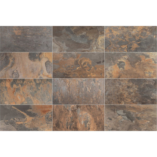 Landmark Ceramics 12" x 24" Essence Rectified Matte Porcelain Tile