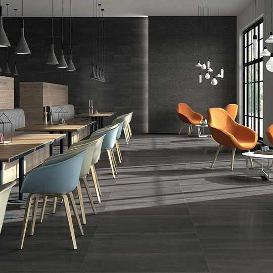 Landmark-Ceramics-12-x-24-Atelier-Essence-Matte-Porcelain-Tile-Montauk-Black