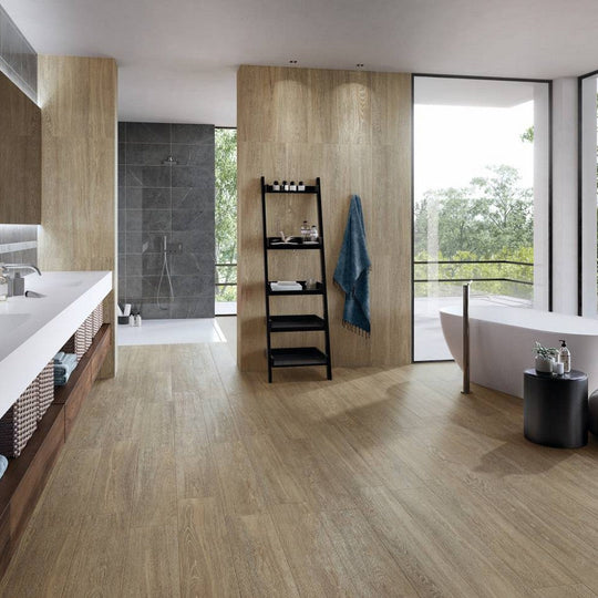 Landmark-Ceramics-8-x-40-Spirit-Matte-Porcelain-Tile-Old-Maple