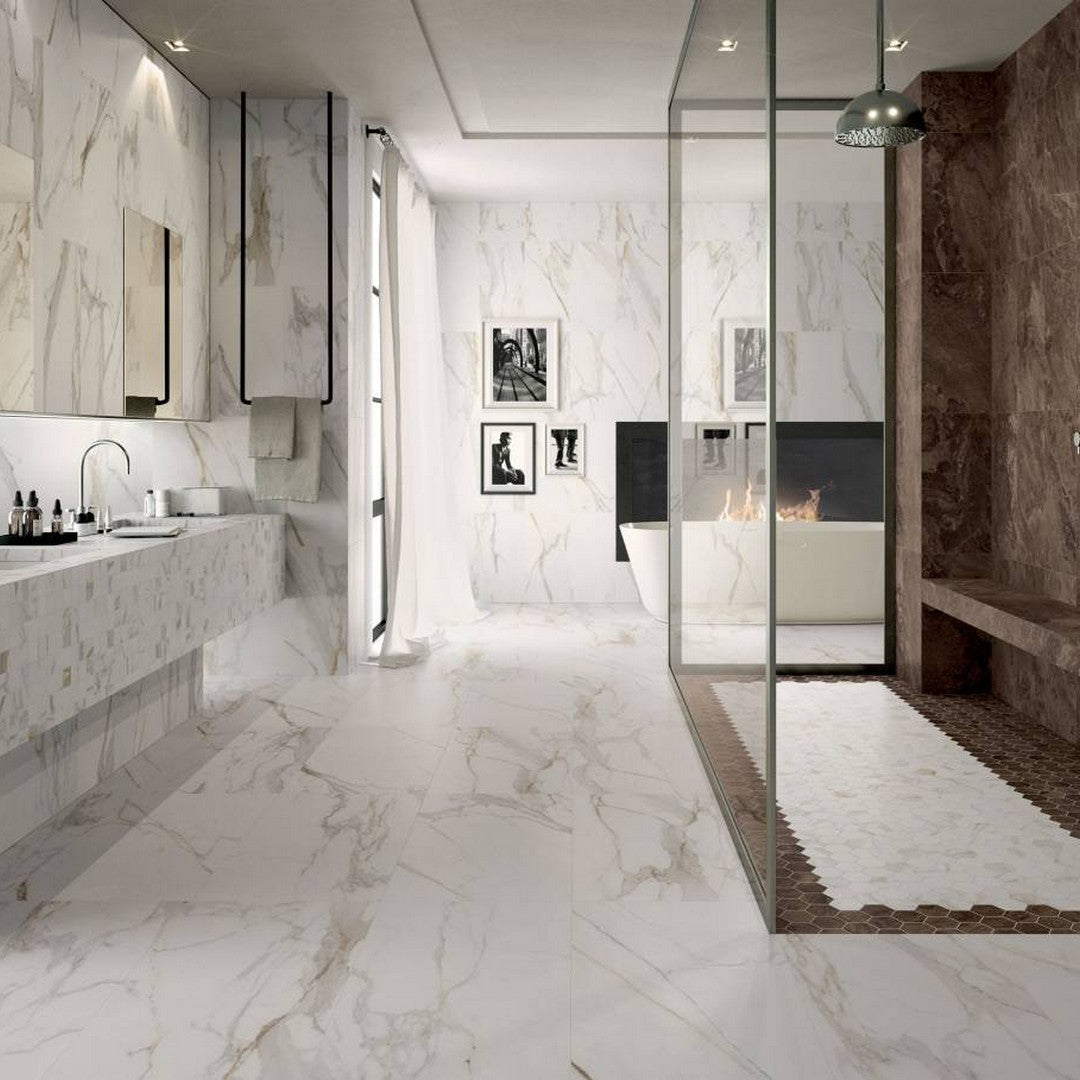 Landmark-Ceramics-24-x-48-Charme-Rectified-Matte-Porcelain-Tile-Calacatta-Gold
