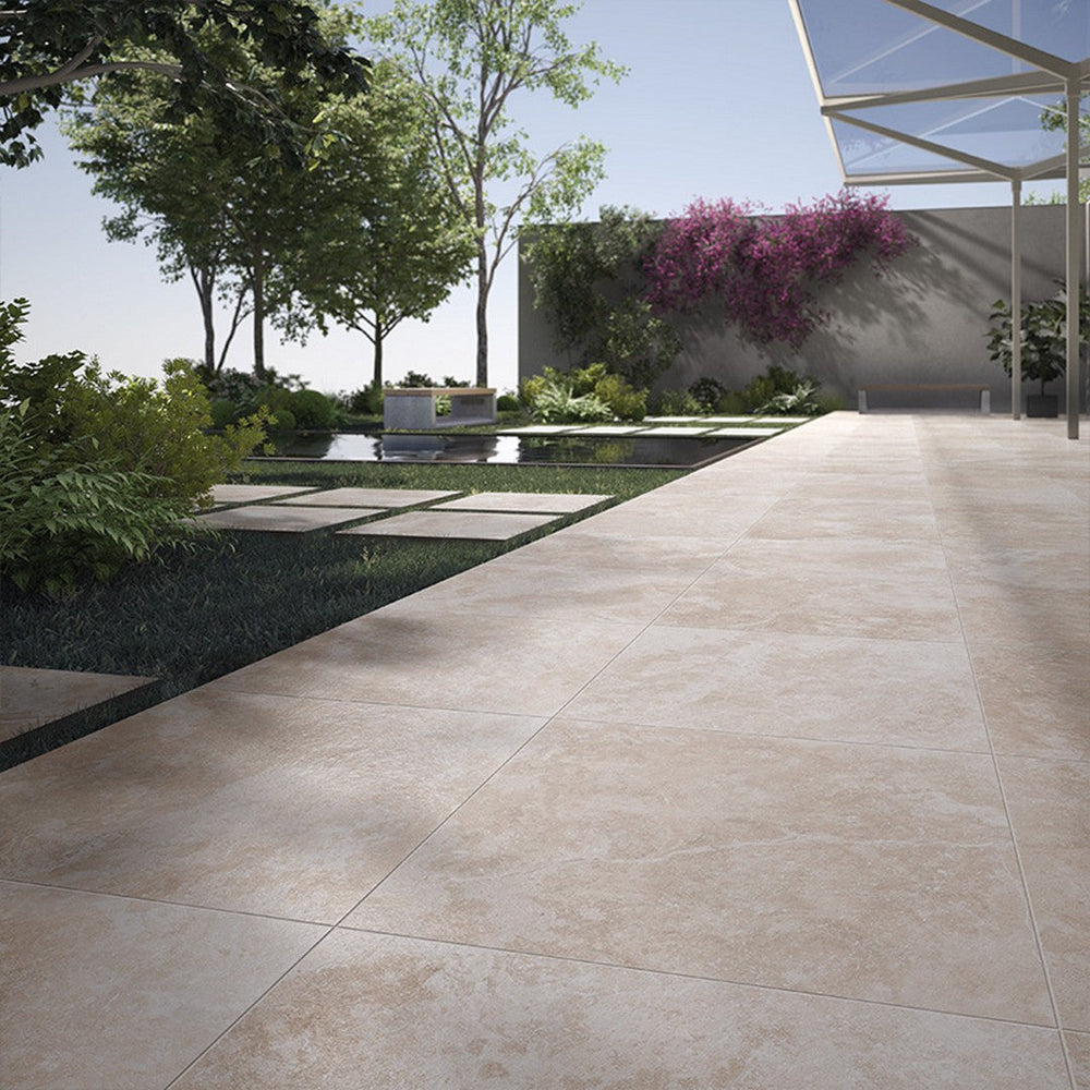 Landmark-Ceramics-24-x-24-Frontier20-Travertine-Cross-Cut-Matte-Porcelain-Paver-Cream