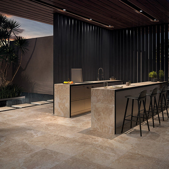 Landmark-Ceramics-24-x-24-Frontier20-Travertine-Cross-Cut-Matte-Porcelain-Paver-Silver