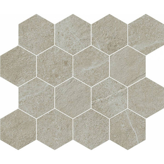 Landmark-Ceramics-10-x-12-Journey-Rectified-Matte-Porcelain-Hexagon-Mosaic-Cozy-Beige