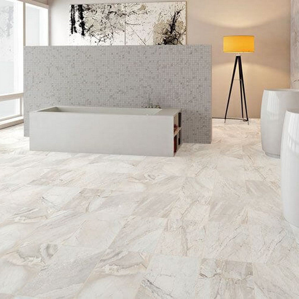 Happy Floors 12" x 24" Utah Pressed Natural Porcelain Tile