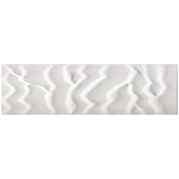 Happy Floors 12" x 36" Glaciar Rectified Natural Ceramic Decor Wall Tile