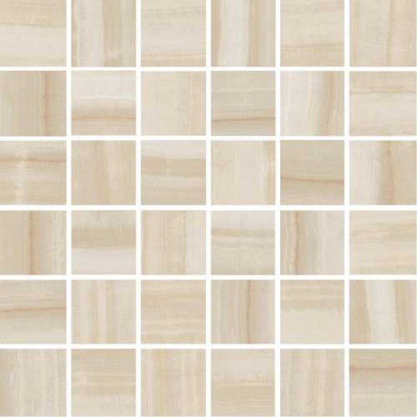 Happy Floors 12" x 12" Onyx Natural Porcelain 2" Mosaic