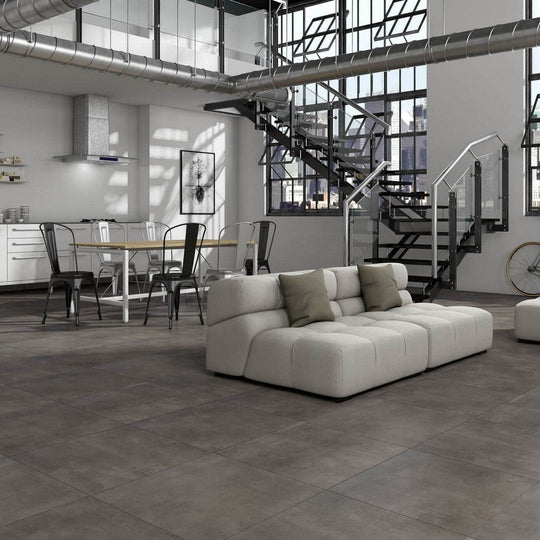 Happy Floors 24" x 24" Baltimore Rectified Natural Porcelain Tile