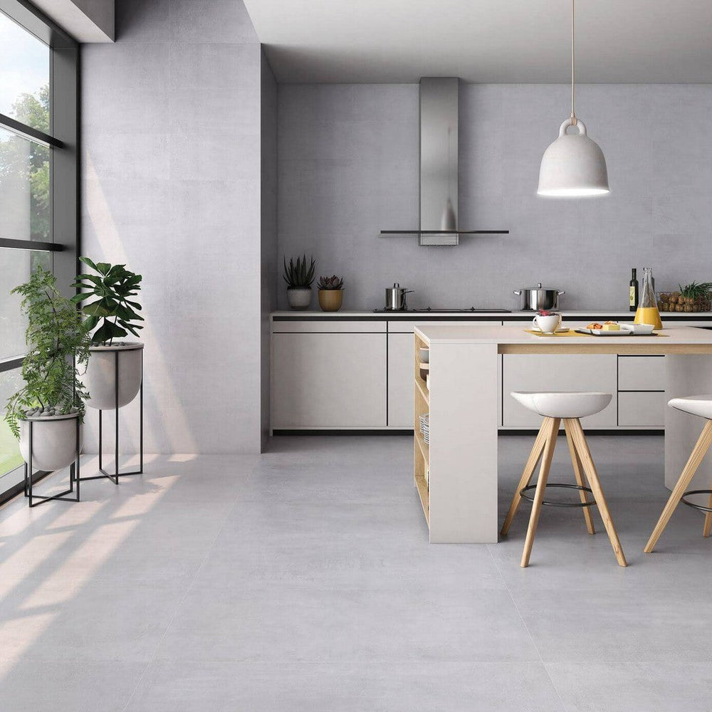 Happy Floors 24" x 24" Iron Rectified Natural Porcelain Tile