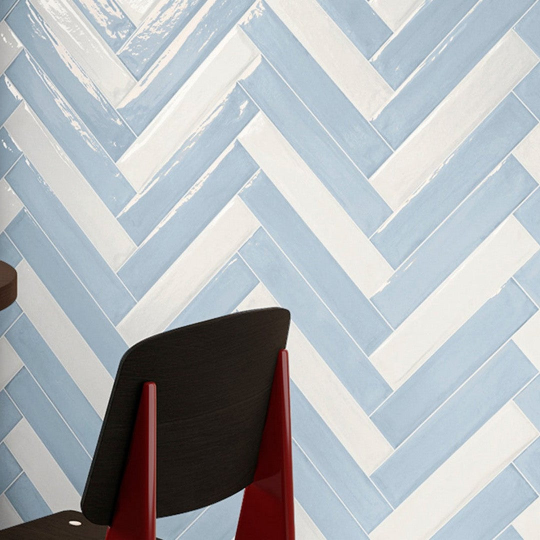 Del-Conca-USA-3-x-16-Fragrance-Glossy-Brick-Porcelain-Tile-Azzurro