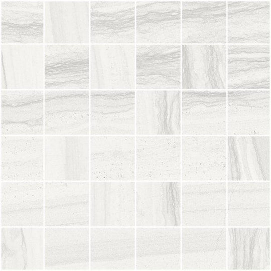 Happy Floors Silver 12" x 12" Natural 2" Mosaic