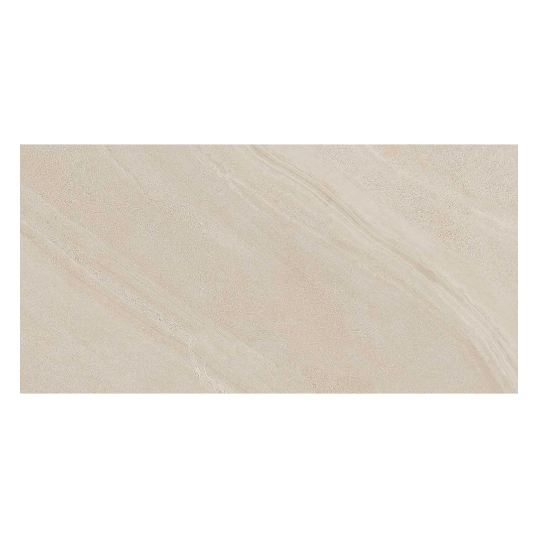 Happy Floors 30" x 60" Limerock Rectified Natural Porcelain Tile