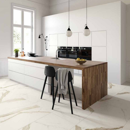 Del-Conca-USA-24-x-48-Nature-Glazed-Rectified-Porcelain-Tile-Calacatta-Gold