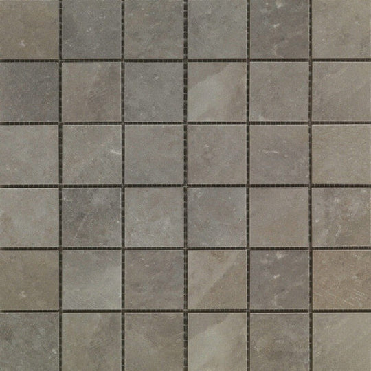 Happy Floors Salt Stone 12" x 12" Natural 2" Mosaic