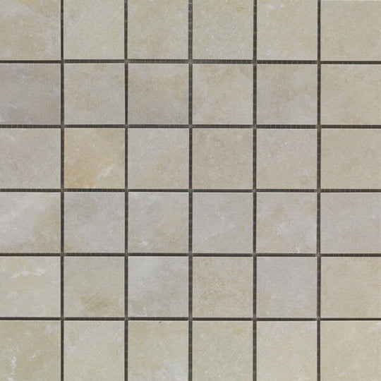 Happy Floors Salt Stone 12" x 12" Natural 2" Mosaic