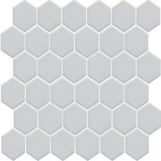 Happy Floors Artisan 11" x 12.5" Grip 2" Hexagon Mosaic
