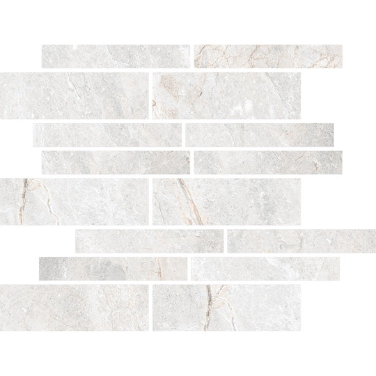 Happy Floors 11" x 13" Toscana Rectified Matte Muretto Porcelain Mosaic