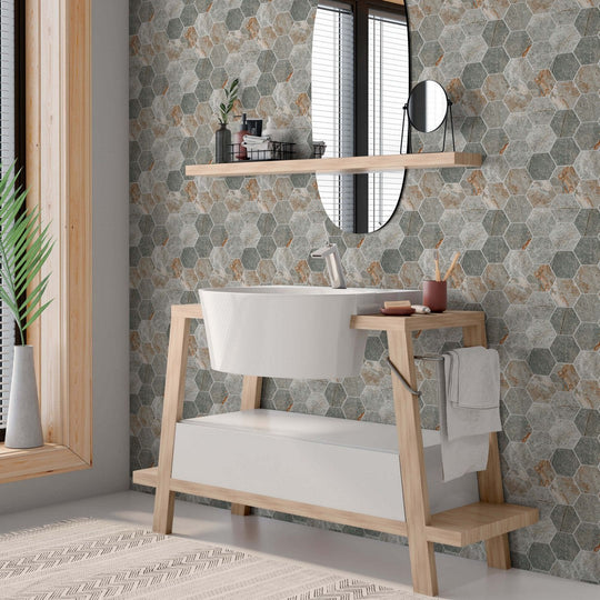 Happy-Floors-10-x-14-Toscana-Rectified-Matte-Hexagon-Porcelain-Mosaic-Gris