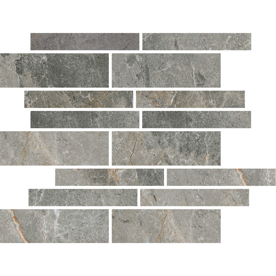 Happy Floors 11" x 13" Toscana Rectified Matte Muretto Porcelain Mosaic