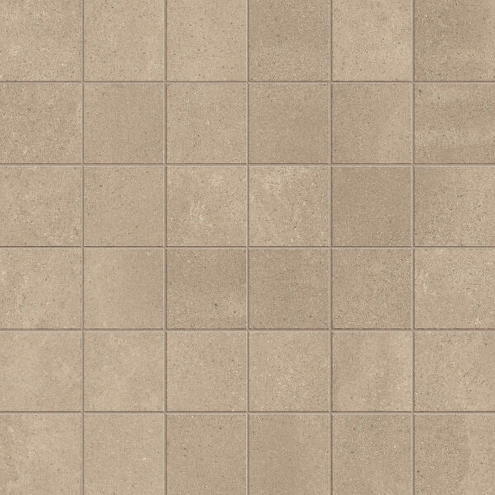 Happy Floors 12" x 12" Azuma 2.0 Natural Porcelain Mosaic