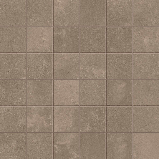 Happy Floors 12" x 12" Azuma 2.0 Natural Porcelain Mosaic