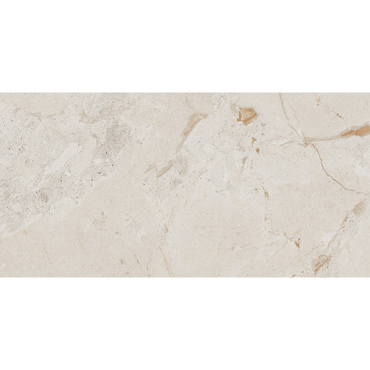 Happy Floors 12" x 24" Eva Natural Rectified Porcelain Tile