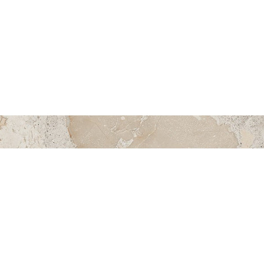 Happy Floors 3" x 24" Eva Polished Porcelain Bullnose
