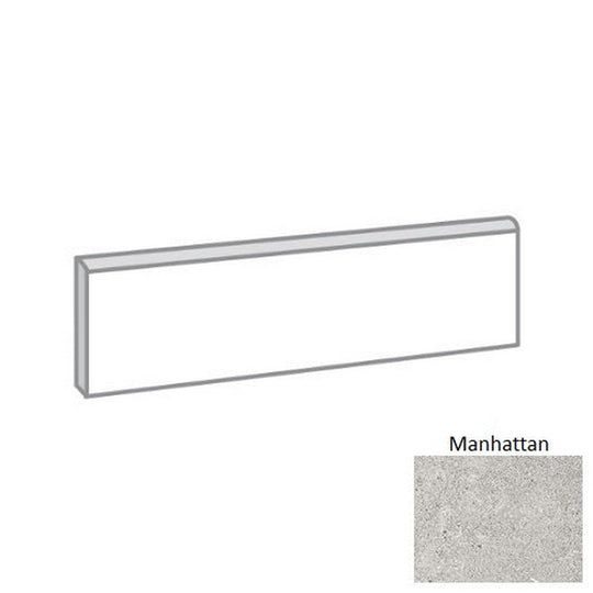 Emser Uptown 3" x 12" Matte Porcelain Bullnose