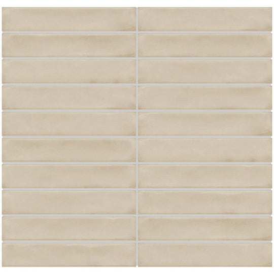 Daltile-Artcrafted-10-x-12-Glossy-Ceramic-1x6-Straight-Joint-Mosaic-Aloe