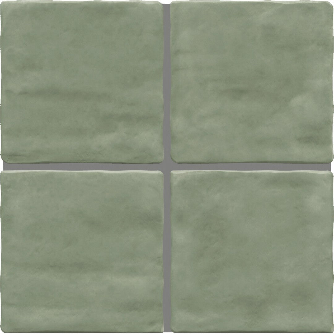 Daltile-Artcrafted-4-x-4-Glossy-Ceramic-Wall-Tile-Fern