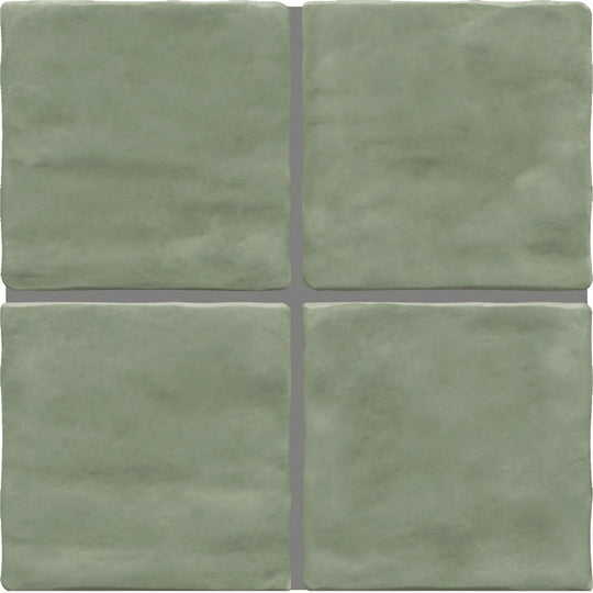 Daltile-Artcrafted-4-x-4-Glossy-Ceramic-Wall-Tile-Fern