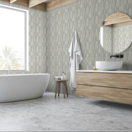 Qualis-Ceramica-12-x-12-Bliss-Element-Glossy-Glass-Blend-Stacked-Mosaic-Natural-Straig