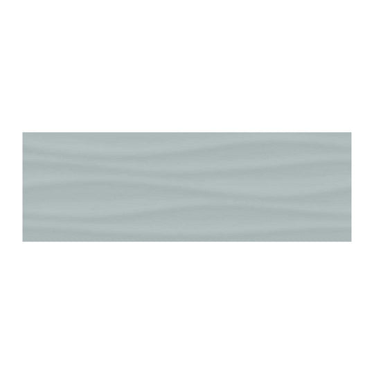 Qualis Ceramica 8" x 24" Bliss Element Glossy Glass Tidal Wall Tile