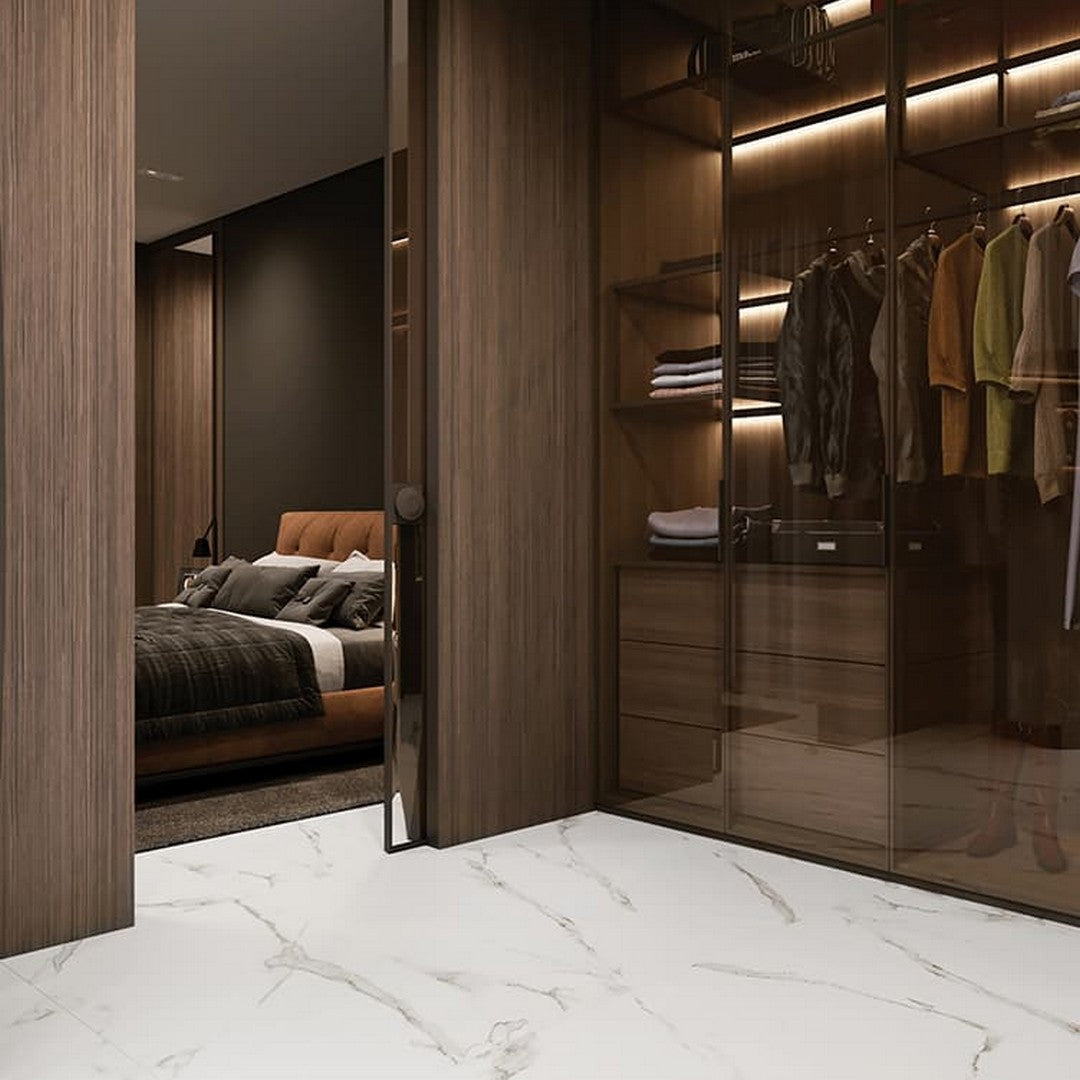 Anatolia-24-x-48-Mayfair-Rectified-Polished-Porcelain-Tile-Calacatta-Oro