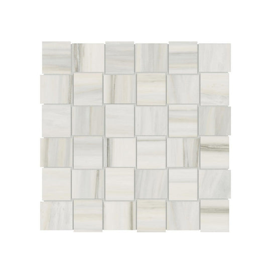 Anatolia 12" x 12" Mayfair Rectified Polished Porcelain 2" Basketweave Mosaic